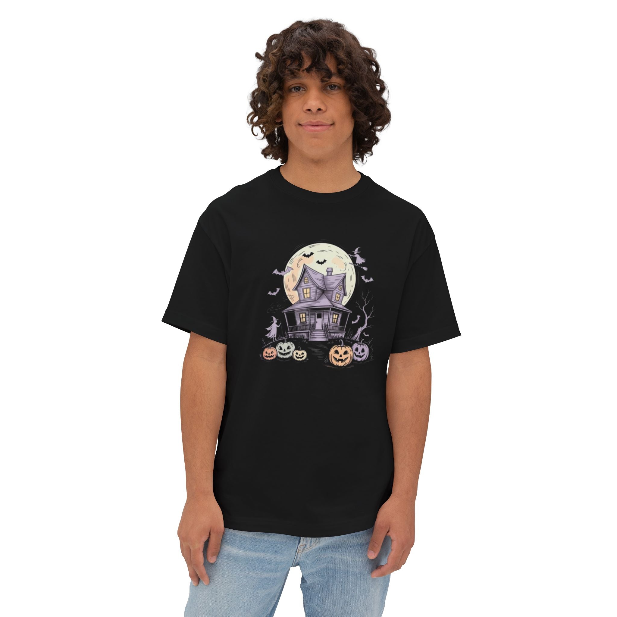 Trennix Halloween Oversized Boxy Tee